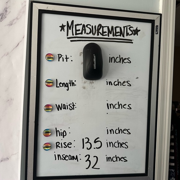 VTG EARLY 90S GUESS GREEN TAG HIGH WAIST DENIM JEANS 36/32 - Picture 14 of 14